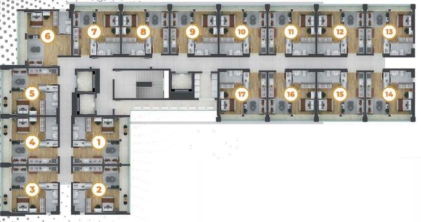 Apartamento à venda com 1 quarto, 20m² - Foto 24