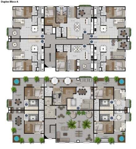 Cobertura, 2 quartos, 122 m² - Foto 4