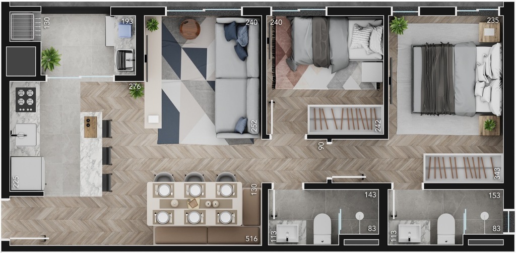 Apartamento à venda com 2 quartos, 52m² - Foto 21