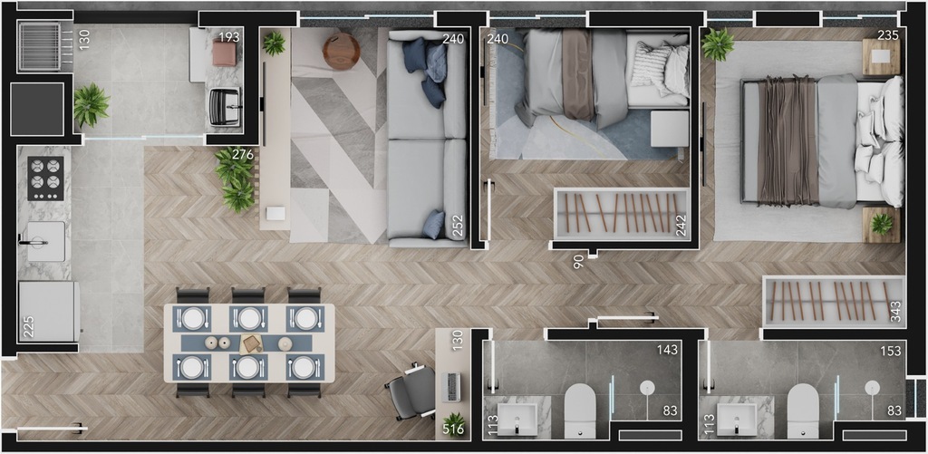 Apartamento à venda com 2 quartos, 52m² - Foto 20