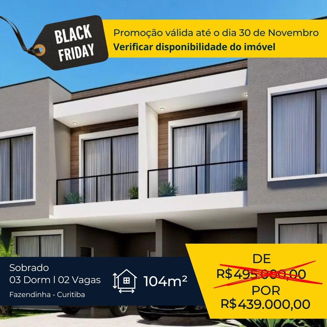 Sobrado à venda com 3 quartos, 104m² - Foto 1