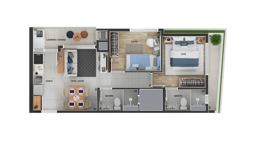 Apartamento, 2 quartos, 46 m² - Foto 18