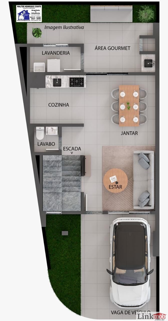 Sobrado à venda com 3 quartos, 112m² - Foto 5