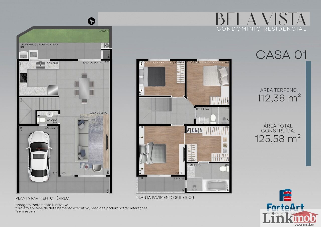 Sobrado à venda com 3 quartos, 125m² - Foto 17