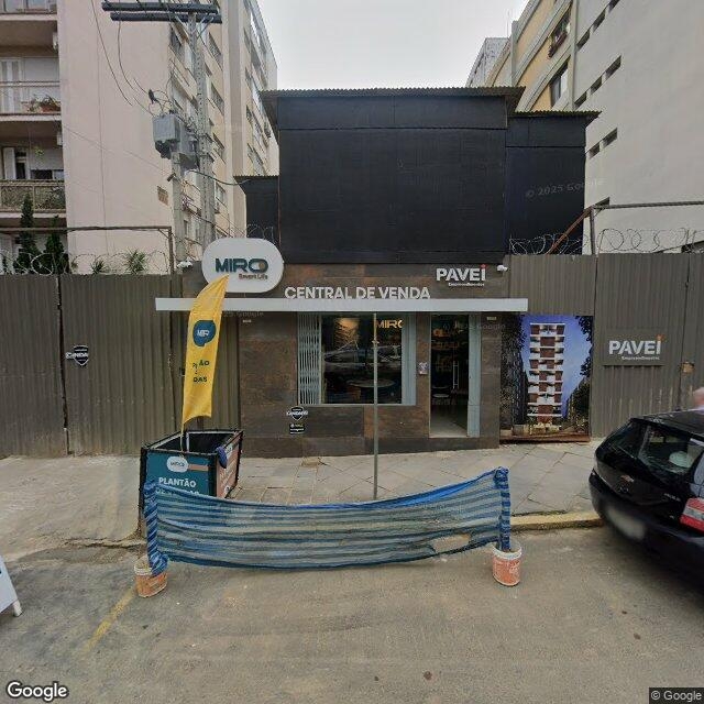 Imagem estática do "Street View" da localização