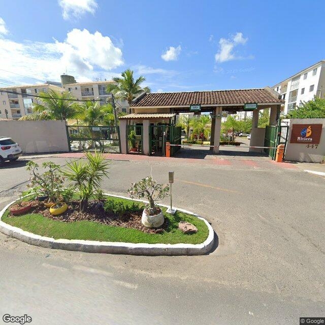 Imagem estática do "Street View" da localização