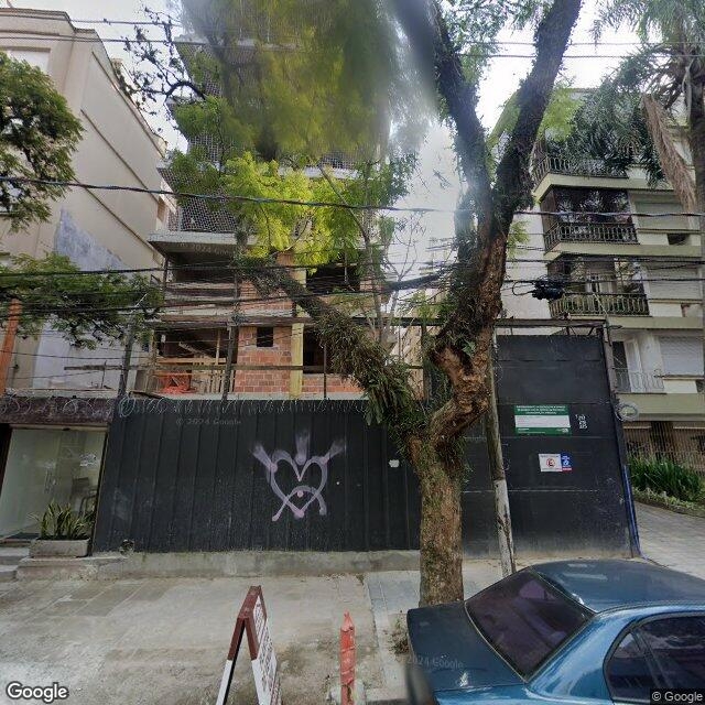 Imagem estática do "Street View" da localização