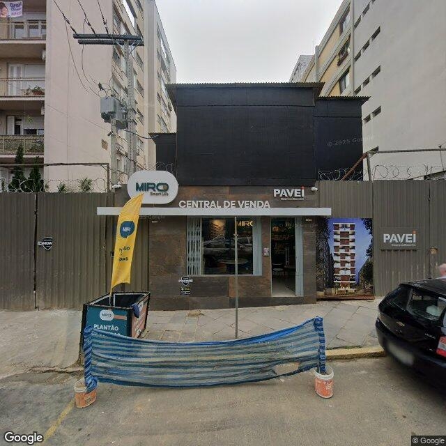 Imagem estática do "Street View" da localização