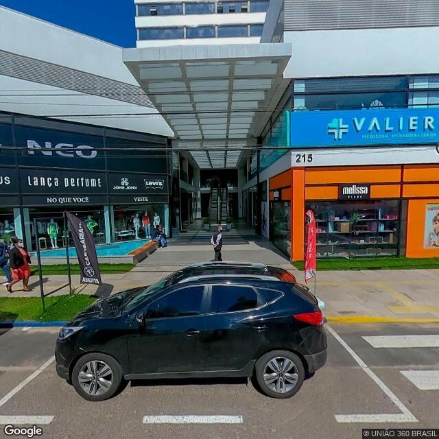 Imagem estática do "Street View" da localização