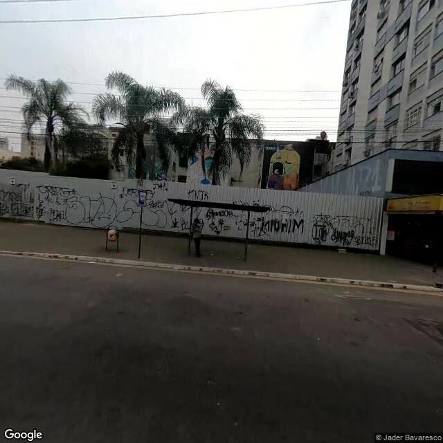Imagem estática do "Street View" da localização