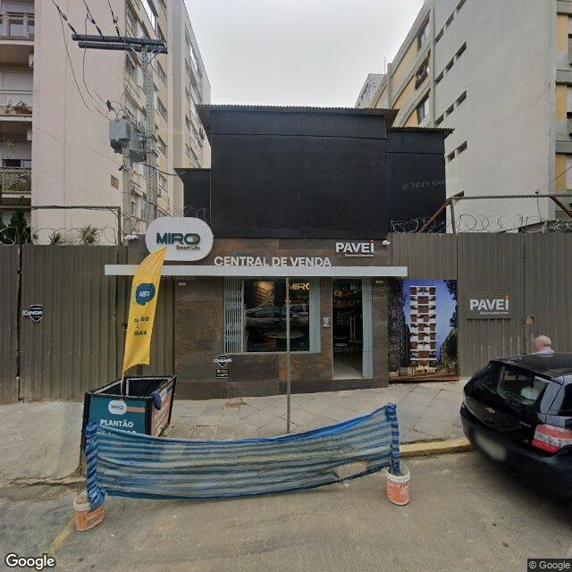 Imagem estática do "Street View" da localização