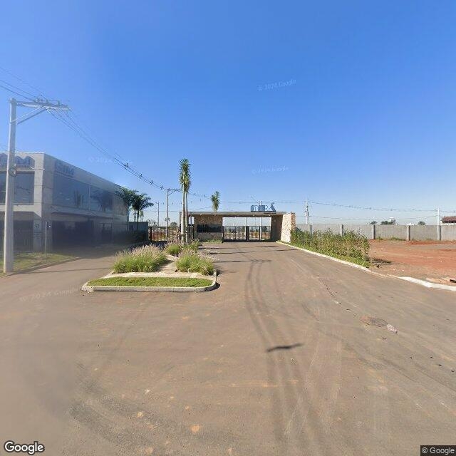 Imagem estática do "Street View" da localização