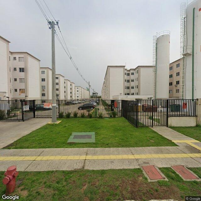 Imagem estática do "Street View" da localização