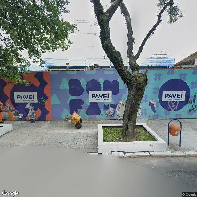 Imagem estática do "Street View" da localização
