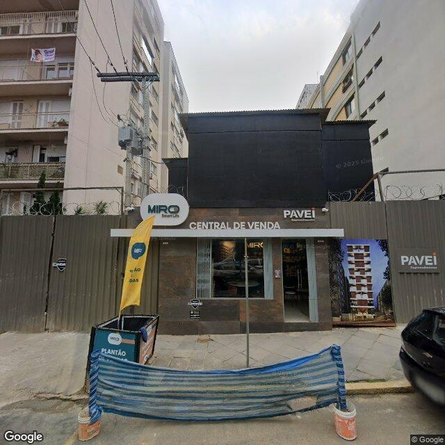 Imagem estática do "Street View" da localização