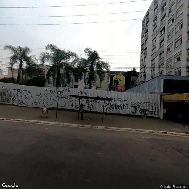 Imagem estática do "Street View" da localização