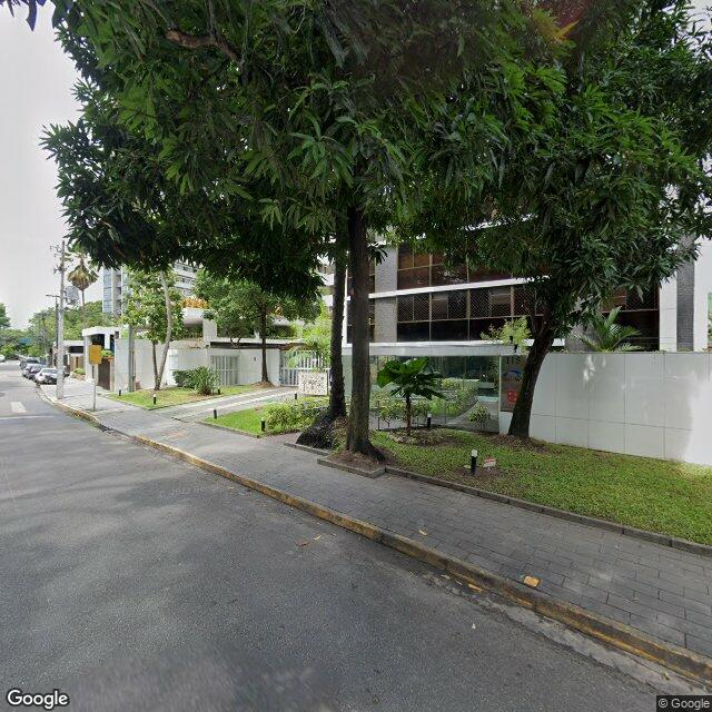 Imagem estática do "Street View" da localização