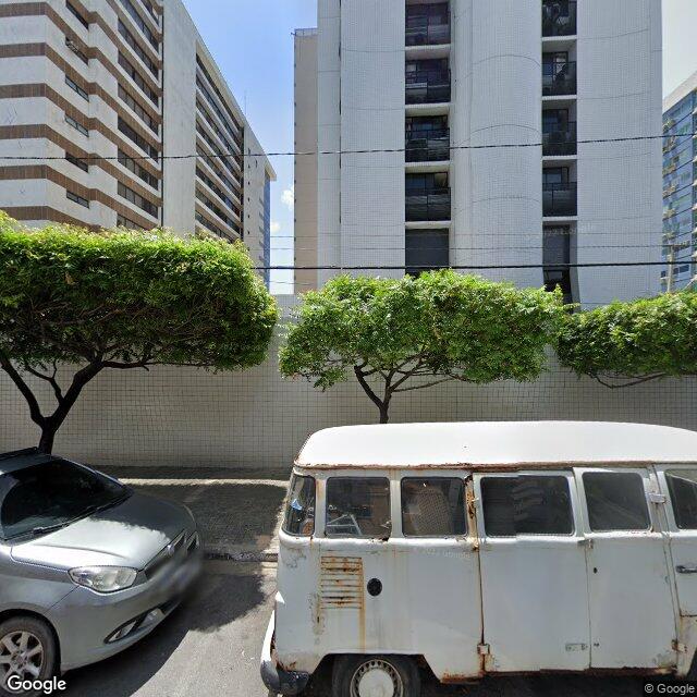 Imagem estática do "Street View" da localização