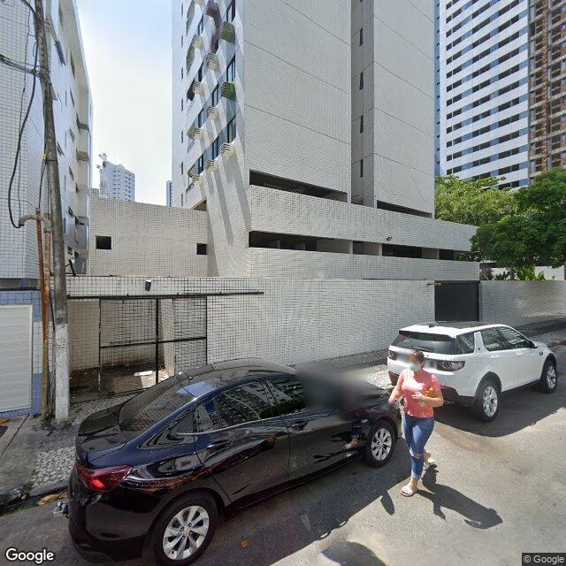 Imagem estática do "Street View" da localização