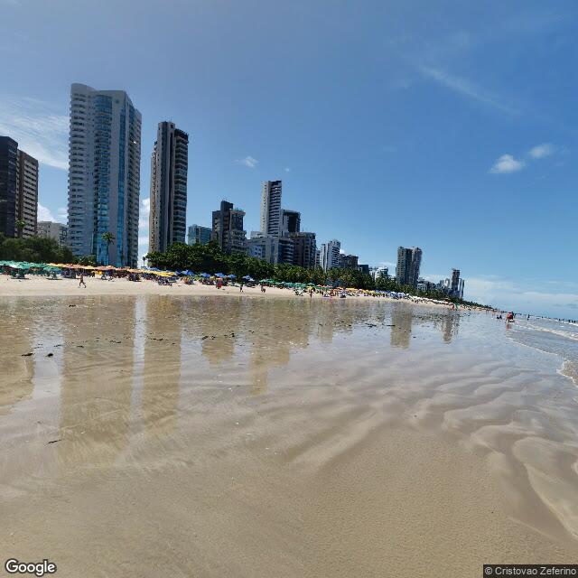 Imagem estática do "Street View" da localização