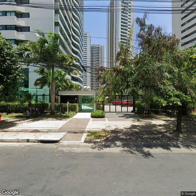 Imagem estática do "Street View" da localização