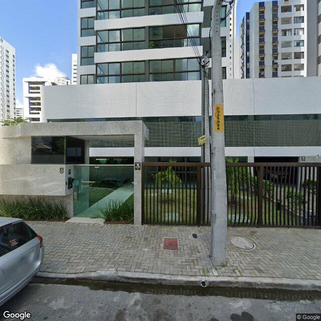 Imagem estática do "Street View" da localização