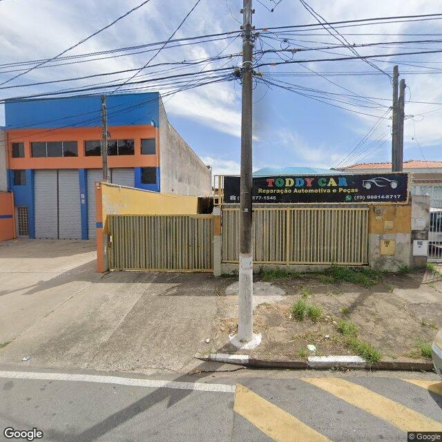 Imagem estática do "Street View" da localização