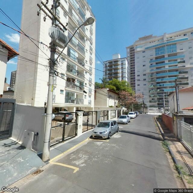 Imagem estática do "Street View" da localização