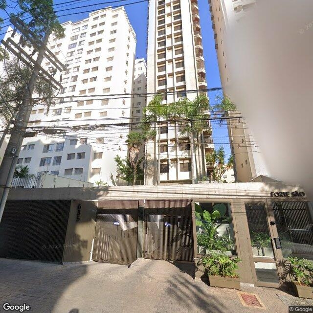 Imagem estática do "Street View" da localização