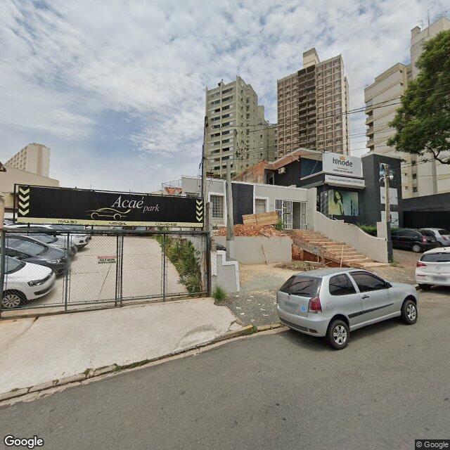 Imagem estática do "Street View" da localização