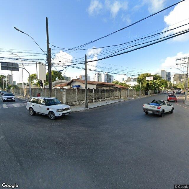 Imagem estática do "Street View" da localização