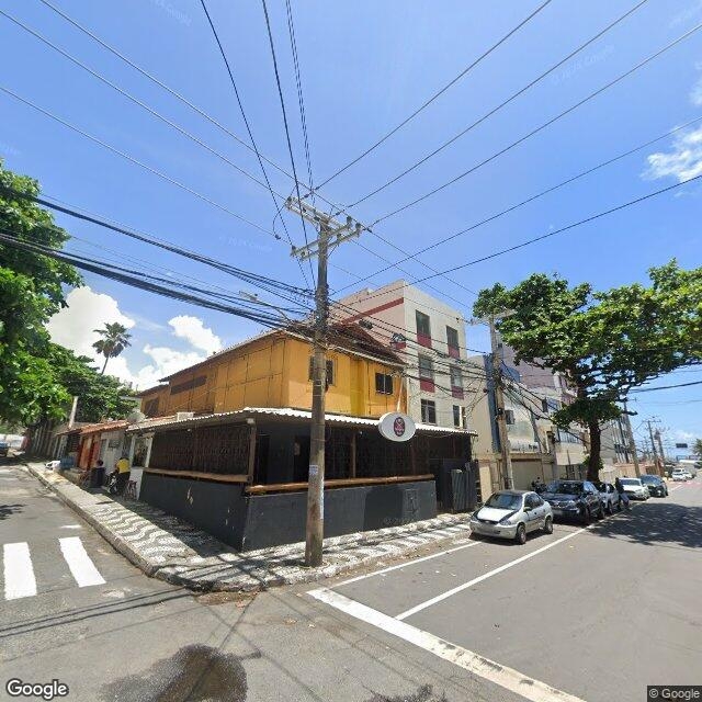 Imagem estática do "Street View" da localização