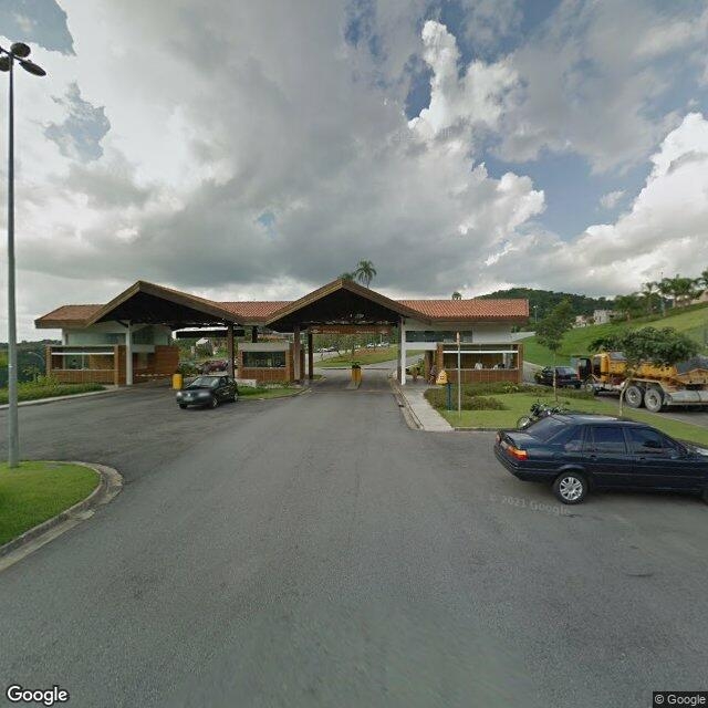 Imagem estática do "Street View" da localização