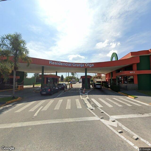 Imagem estática do "Street View" da localização