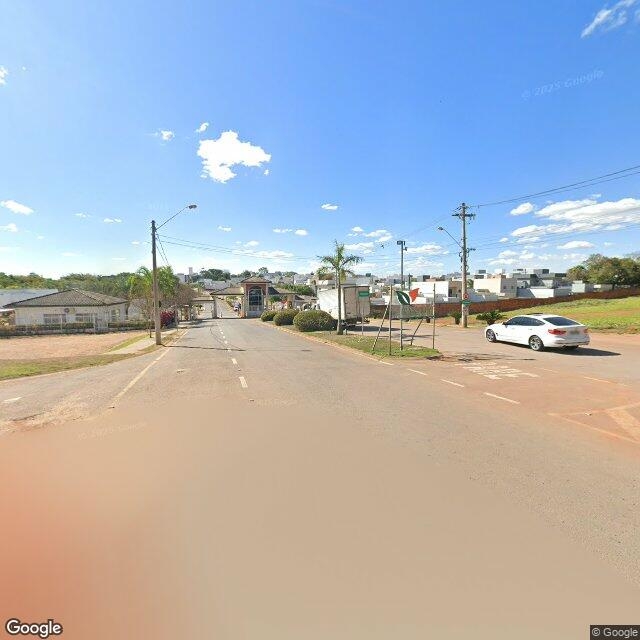 Imagem estática do "Street View" da localização