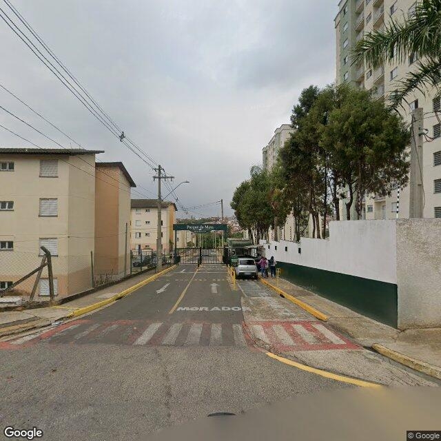 Imagem estática do "Street View" da localização