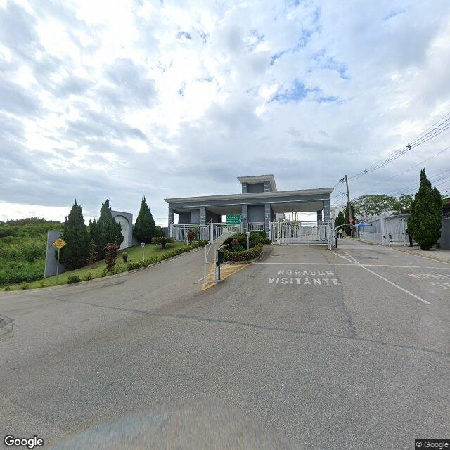 Imagem estática do "Street View" da localização