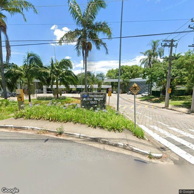 Imagem estática do "Street View" da localização