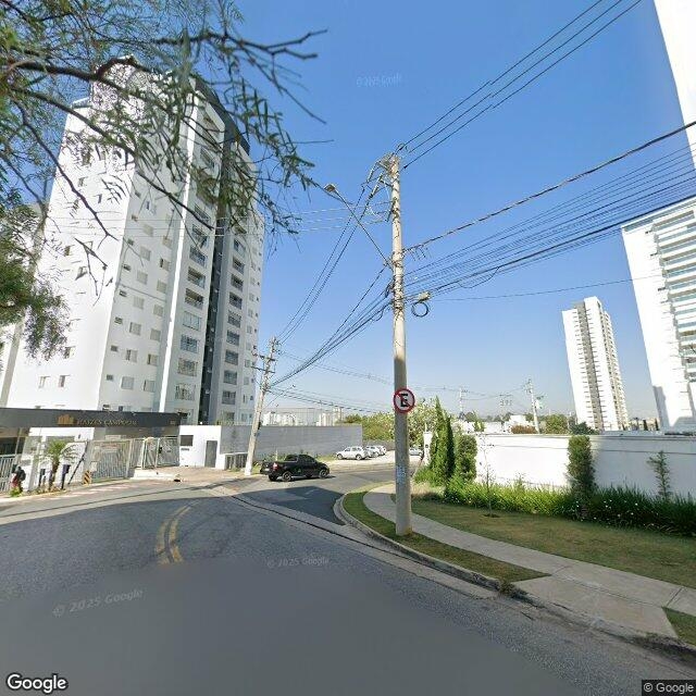 Imagem estática do "Street View" da localização