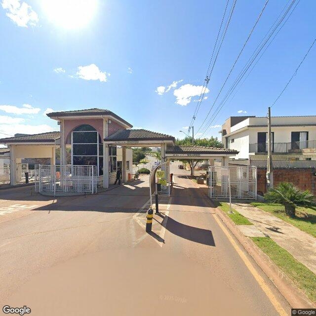 Imagem estática do "Street View" da localização