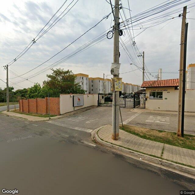 Imagem estática do "Street View" da localização