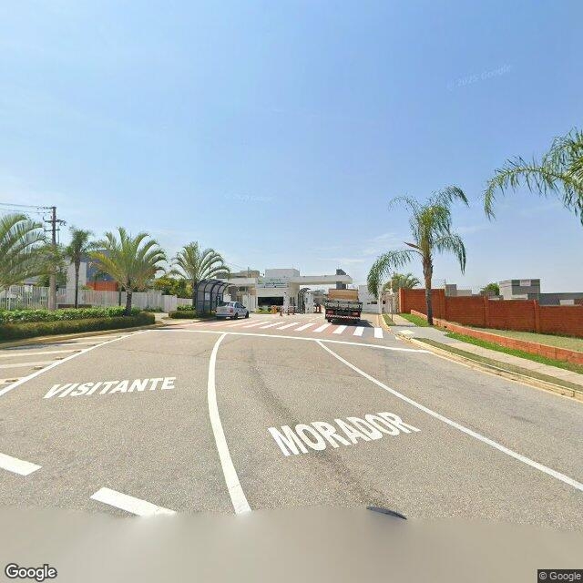 Imagem estática do "Street View" da localização