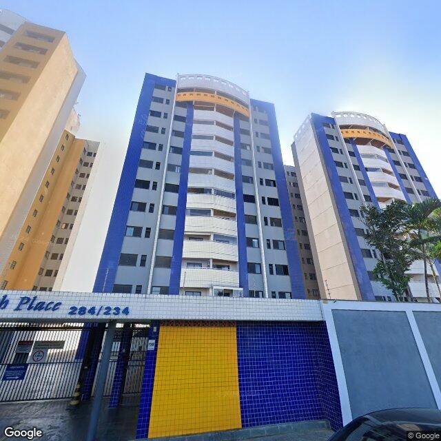 Imagem estática do "Street View" da localização