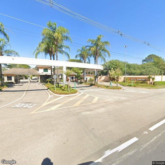 Imagem estática do "Street View" da localização