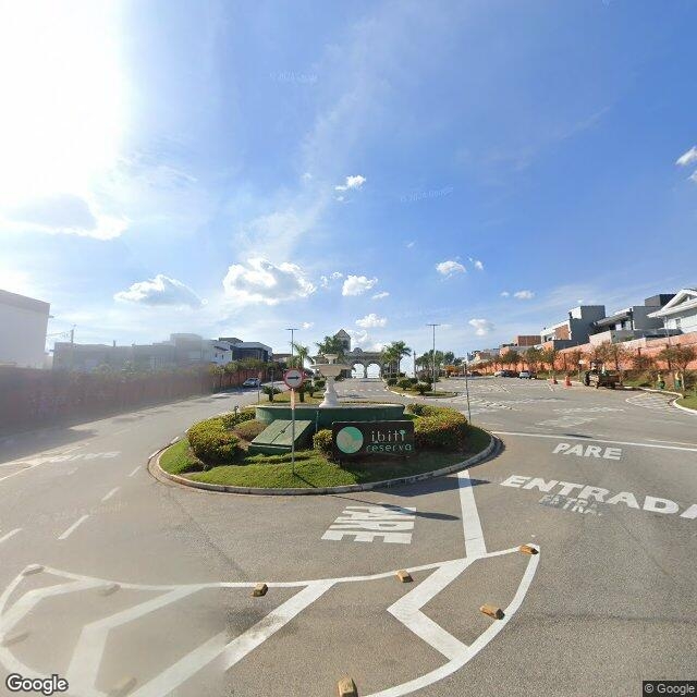 Imagem estática do "Street View" da localização