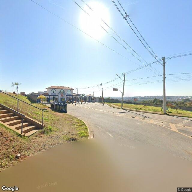 Imagem estática do "Street View" da localização