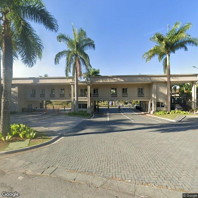 Imagem estática do "Street View" da localização