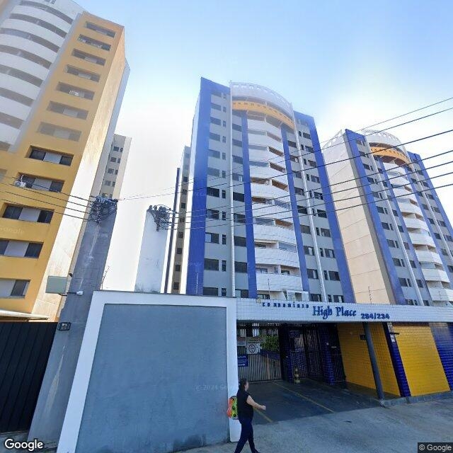 Imagem estática do "Street View" da localização