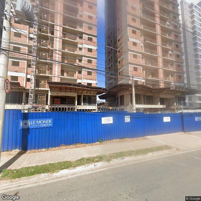 Imagem estática do "Street View" da localização