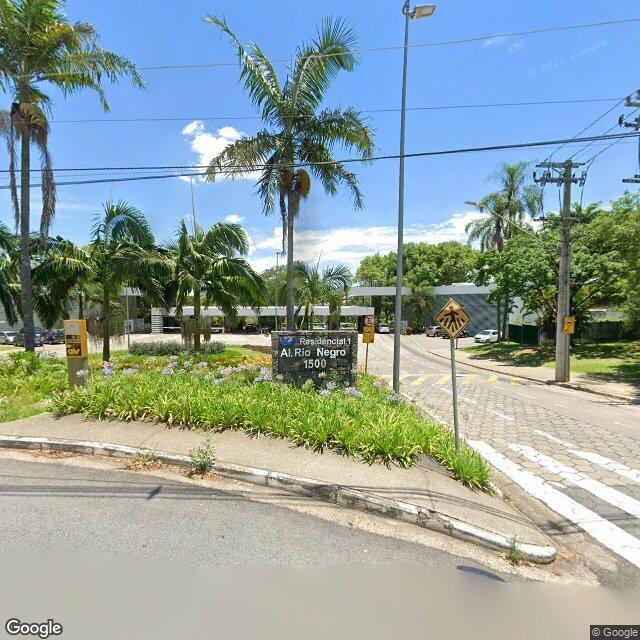 Imagem estática do "Street View" da localização